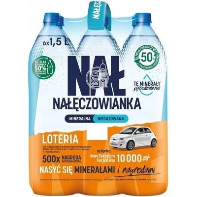 Nałęczowianka Neperlivá voda 6 x 1,5 l