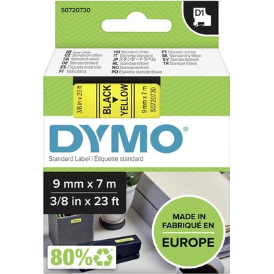 Dymo 40918 S0720730 černý tisk žlutý 7 m 9 mm