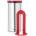 Brabantia Буркан иноксов с червен капак за 18 броя кафе дози Brabantia (646986)