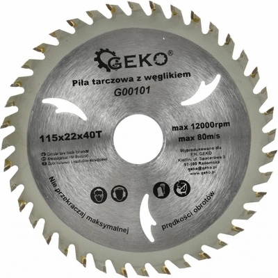 GEKO G00138 Kotouč pilový vidiový 230x22x24T