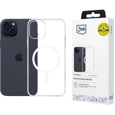 3mk Protection 3mk Clear MagCase за Apple iPhone 15 - прозрачен (5903108587044)