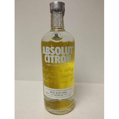 Absolut Citron 40% 1 l (holá láhev )