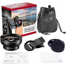 Apexel sada 2 in 1 0,45× Wide Angle + 12,5× Macro 2