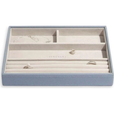 Stackers box na šperky Dusky Blue Classic Ring & Bracelet Layer modrošedá 73742