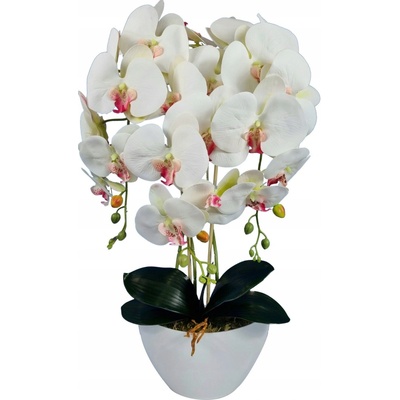 Orchidej umělá květinová kompozice orchidej 60