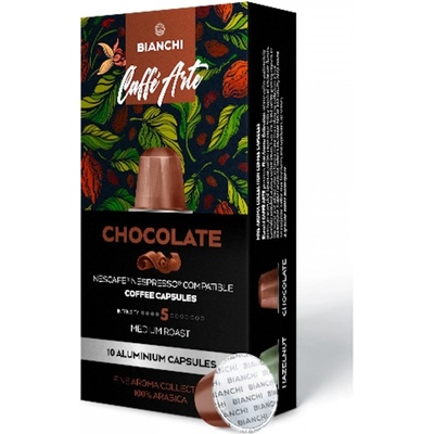 Bianchi Caffe Arte Chocolate Aroma Espresso 10 бр. капсули с-ма Nespresso®