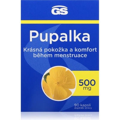 GS Pupalka Forte s vitamínom E kapsuly pre pokojnú menštruáciu 90 kapsúl