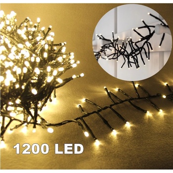 LED svetelná reťaz CLUSTER 1200 LED 8 funkcii LE-LK056C