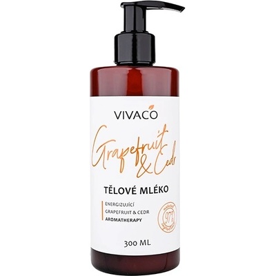 Vivaco Grapefruit & Céder telové mlieko 300 ml