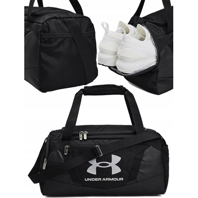 Under Armour UA Undeniable 5.0 XS Duffle Bag Black/Metallic Silver 23 L