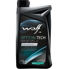 Wolf OFFICIALTECH 0W-20 MS-V 1 l