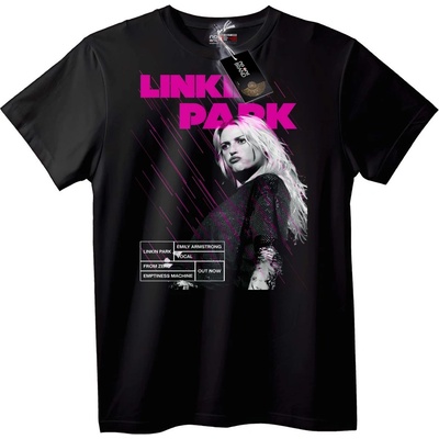 NOONEBRAND Тениска Emily Armstrong от Linkin Park - 2XL, Black