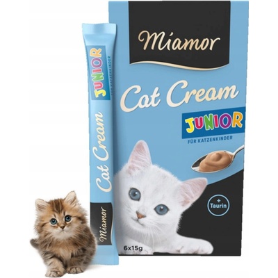 Miamor Cat JuniorCream krém pre mačiatka 6 x 15 ml