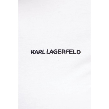 Karl Lagerfeld Памучна тениска Karl Lagerfeld ESSENTIAL (A1W17019)