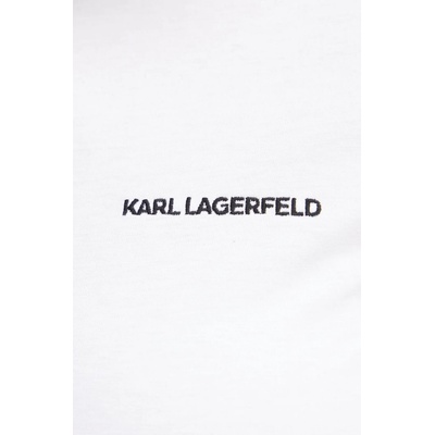 Karl Lagerfeld Памучна тениска Karl Lagerfeld ESSENTIAL (A1W17019)