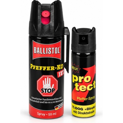 F.W. Klever Sprej obranný pepřový KO FOG 50ml Černá
