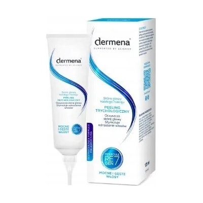 Dermena trichologický peeling pro všechny typy pokožky hlavy 125 ml – Hledejceny.cz