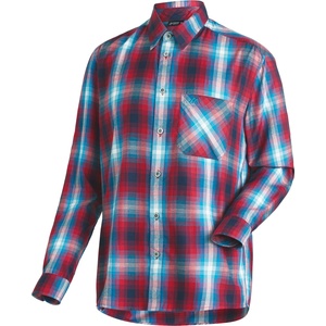 Maier Sports Мъжка риза с копчета Maier Sports Claas Shirt - Salsa / Blue Aster / Check - размер 66 (EU) (033-2297-1220)
