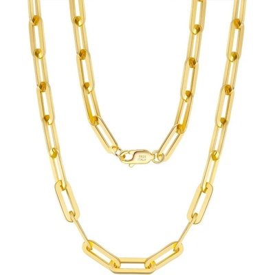 Majya Stříbrný řetízek pozlacený 11512