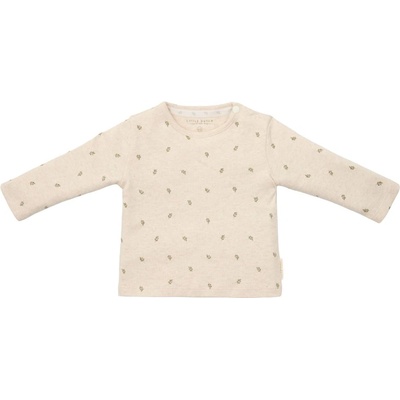 Little Dutch Бебешка блуза с дълъг ръкав Little Dutch - Green Leaves, 74 cm, 6-9 м (CL24291011)