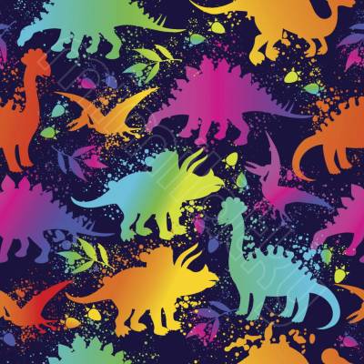 Softshell jarní neon triceratops by MIMI