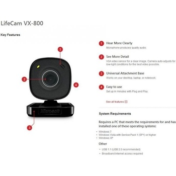 Microsoft LifeCam VX-800