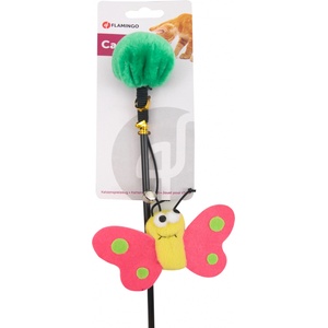 Flamingo Wand with butterfly