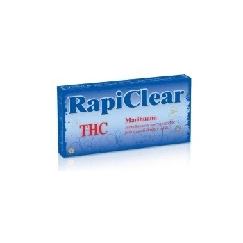 RapiClear THC Marihuana IVD test drogový na automatická diagnóza 1 ks