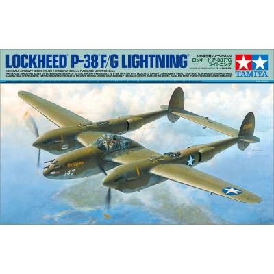 Tamiya Lockheed P 38 F/G Lightning 1:48