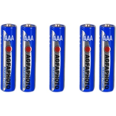 AgfaPhoto Батерии AGFA PHOTO алкaлни LR03 AAA 1.5V (5бр) - Код W4205 (W4205)