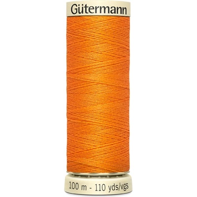 350 Univerzální šicí nit Gütermann 100% PES, oranžová