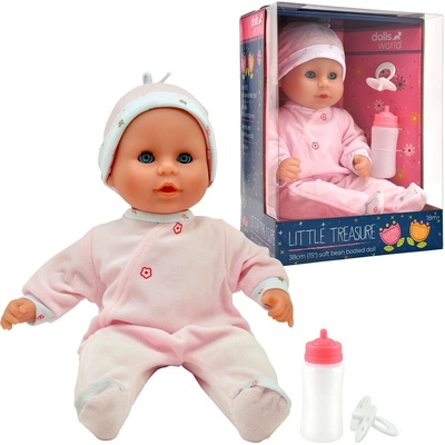 Dolls World Miminko Little Treasure Pink 38 cm