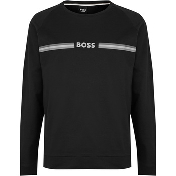 Image 1 of HUGO BOSS Блуза Boss Men's Authentic Cotton Relaxed Fit Crew Sweatshirt - Black 002