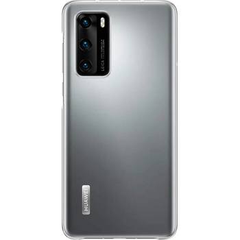 Image 1 of Huawei Clear Case - оригинален поликарбонатов кейс за Huawei P40 (прозрачен)