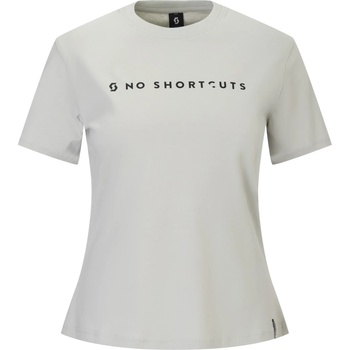 Scott Дамска тениска Scott Women's Tee No Shortcuts S/S T-shirt - Spray Grey (916-6373-0212)