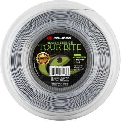 Solinco Тенис кордаж Solinco Tour Bite Soft (200 m) - grey