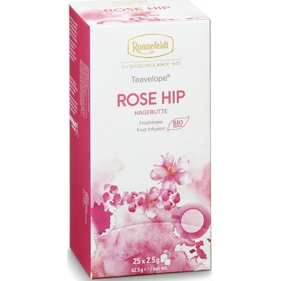 Ronnefeldt Teavelope Rose Hip Bio čaj 25 x 3 g