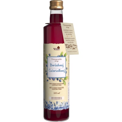 Naturprodukt Sirup Čučoriedkový 0,5 l