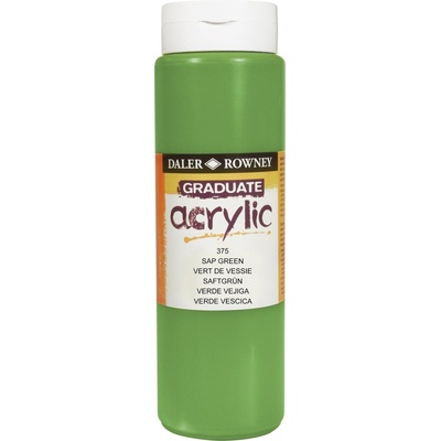 Daler-Rowney Graduate АКРИЛНА боя Sap Green 500 ml 1 бр (123500375)