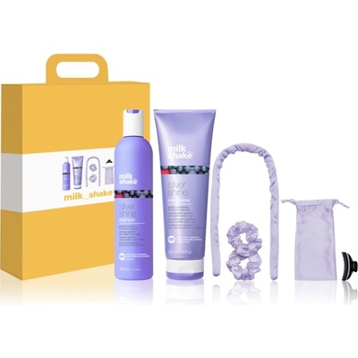 Milk Shake Silver Shine подаръчен комплект за блонд коса и коса с кичури