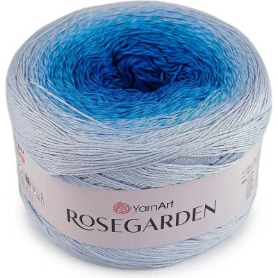 Bavlněná pletací příze Rosegarden 250 g Varianta: 23 (316) modrá ledová modrá, Balení: 1 ks 49969/122018/293340