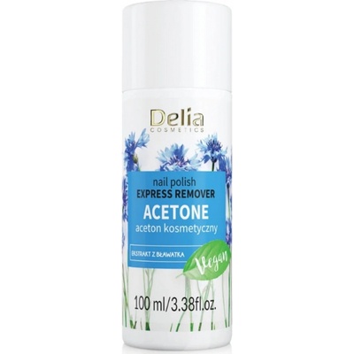 Delia Cosmetics 100% Acetón Ultra Strong acetónový odlakovač na nechty 100 ml