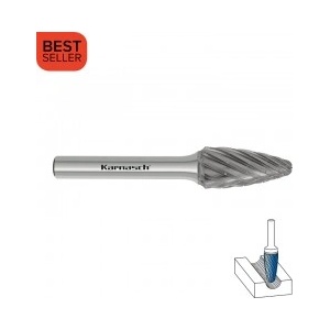 Karnasch Борфреза F (RBF) Ø 8, 0 x 20, 0 (Ø 6, 0) | 65mm HP-3 PRO BESTSELLER (1327)