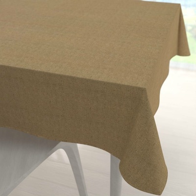 Biante Dekorační čtvercový ubrus PML-121 Zlatohnědá režná 90x90 cm