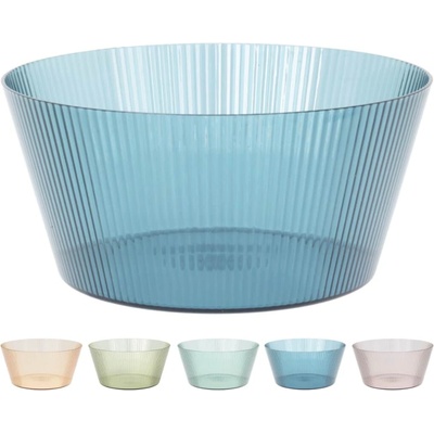 Miska na salát 24,5 cm, 4 l, plast, barvy mix – Hledejceny.cz