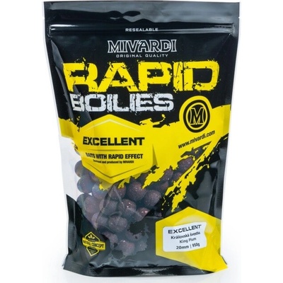 Mivardi Boilies Rapid Excellen Kráľovská Slivka 250g 20mm