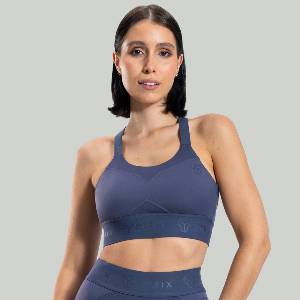 GymBeam STRIX Спортен сутиен Nebula Graystone XS