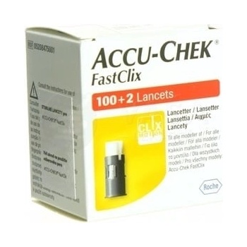 Accu Chek FastClix zásobník lancetový do odberoveho pera 17 x 6 lanciet 102 ks