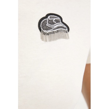 BOSS Orange Памучна тениска BOSS Orange дамска в бяло 50545287 (50545287)