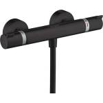 Hansgrohe Ecostat Comfort - Термостатен смесител за душ, черен мат 13116670 (13116670)